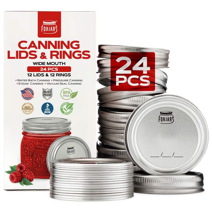 ball jar wide mouth lids and bands