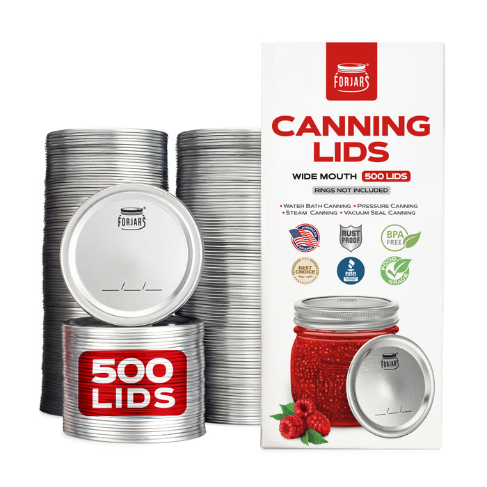 canning lids and rings wide mouth