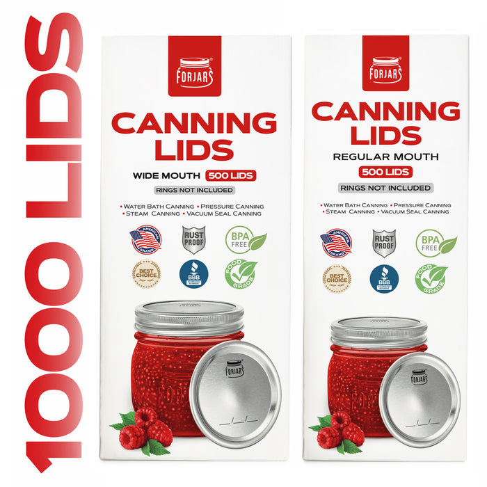 mason jar regular mouth lids and bands