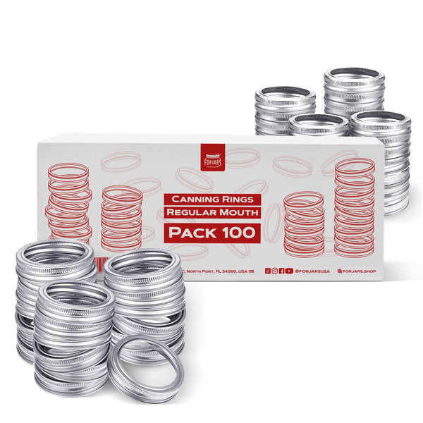 Forjars - 200 Rings (100 Regular + 100 Wide)