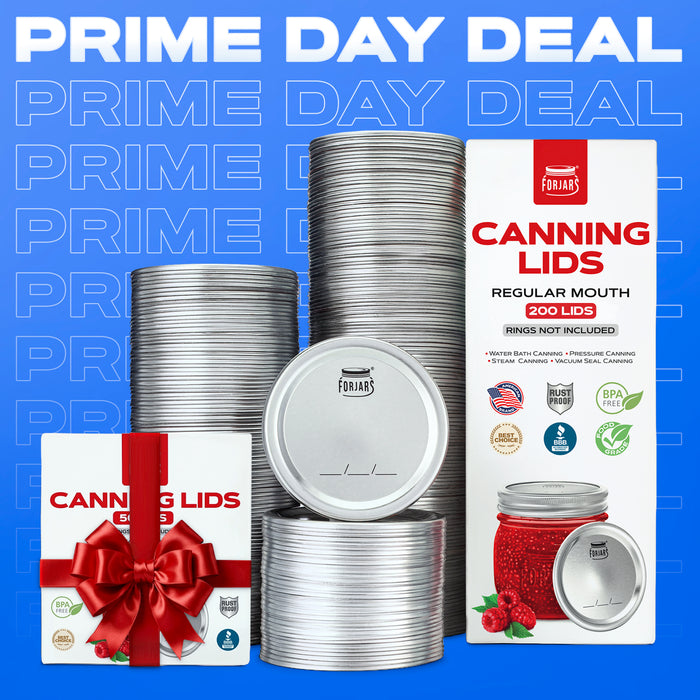 FORJARS® Canning Lids — Buy 200, Get 50 Free
